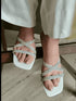 Sassy White Heels - cunei